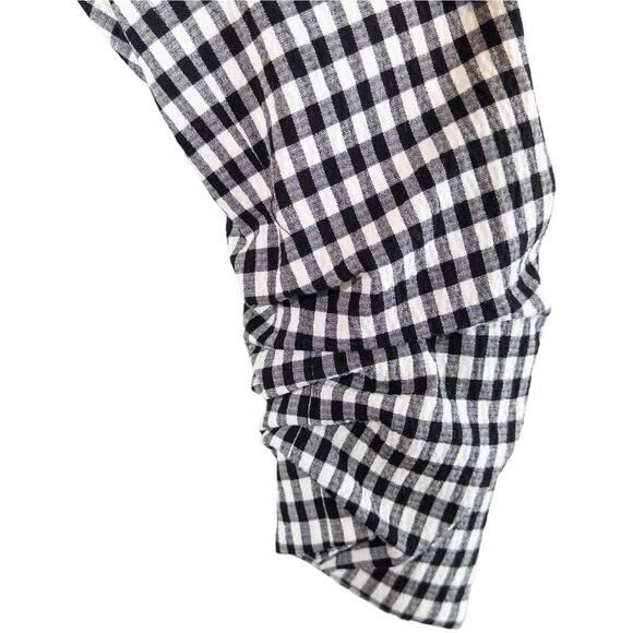 Veronica Beard NEW Caldwell Dickey Double Breasted Blazer Gingham Black White 6 - Picture 8 of 16